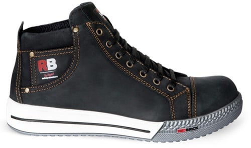 Redbrick Gold Sneaker Hoog S3 - Zwart - 36