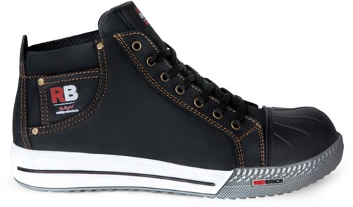Redbrick Sunstone Sneaker Hoog S3 + KN - Zwart - 43