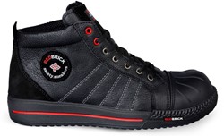 Redbrick Onyx Sneaker Hoog S3 + KN - Zwart - 45