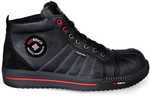 Redbrick Onyx Sneaker Hydratec Hoog S3 + KN - Zwart - 39