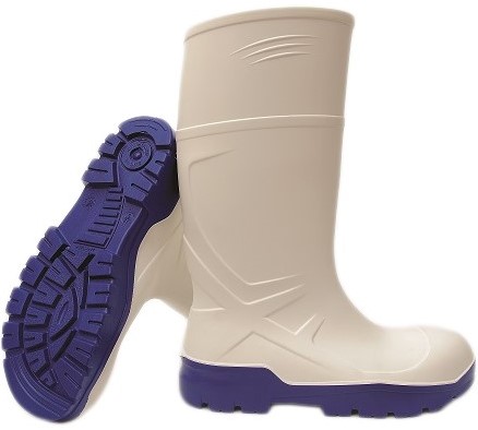 Techno Boots PU Laars PU015402 S4 - Kleur: Wit - Maat: 42 - OUTLET
