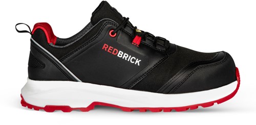 Redbrick Pulse Laag S3 ESD 32320 - Zwart/Rood - 47