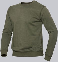BP 1720-293 BP® Sweatshirt voor haar & hem - olijf M  - Outlet