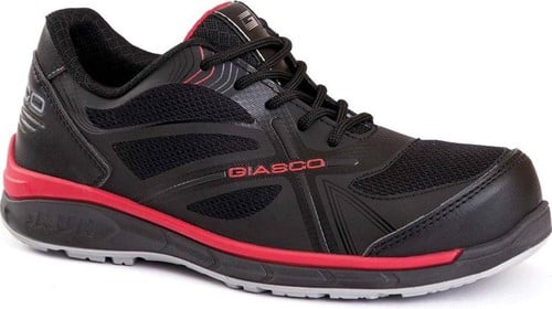 Giasco BERG S3 3R171R - Kleur: Zwart Rood - Maat: 45 - OUTLET 