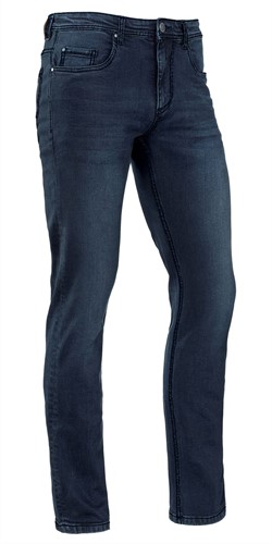 Brams Paris Jasper men C91 mid blue stretch denim pant - Medium blue - L32W34