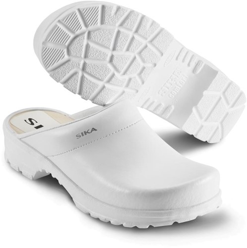 Sika 149 Comfort Klomp Open Hak OB - Wit 