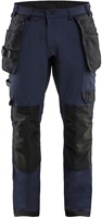 Blaklader 1720-1645 Werkbroek 4-weg Stretch - Donker marineblauw/Zwart 8699 - D88
