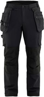 Blaklader 1720-1645 Werkbroek 4-weg Stretch - Zwart 9900 - C56