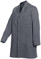 BP 1310-150  Lange basic werkjas - donkergrijs