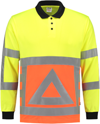 Tricorp 203002 Poloshirt Verkeersregelaar Lange Mouw 
