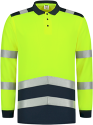 Tricorp 203008 Poloshirt High Vis Bicolor Lange Mouw