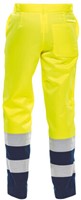 Basic Line Arvada Hoge zichtbaarheidsbroek (23027) - FLUOGEEL/MARINEBLAUW - 68-1