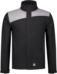 Tricorp 402021 Softshell Bicolor Naden - BlackGrey M