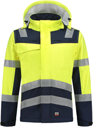 Tricorp 403011 Softshell Multinorm Bicolor - FluoryellowInk XXL