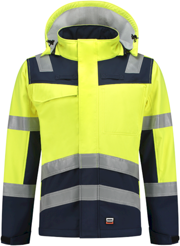 Tricorp 403011 Softshell Multinorm Bicolor - Kleur: Yellowink - Maat: XXL - OUTLET