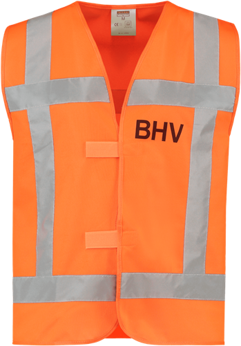 Tricorp 453016 Veiligheidsvest RWS BHV - Fluororange M-L