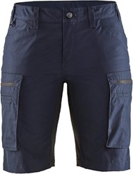 Blaklader 7149-1845 Dames Service Short met stretch - Stone/Zwart C36-OUTLET