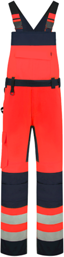 Tricorp 753005 Amerikaanse Overall High Vis Bicolor - FluorredInk 48