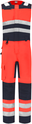 Tricorp 753007 Bodybroek High Vis Bicolor - FluorredInk 64