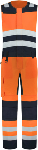 Tricorp 753007 Bodybroek High Vis Bicolor - FluororangeInk 44