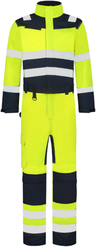 Tricorp 753009 Overall High Vis Bicolor - FluoryellowInk 56