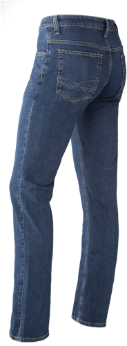 Brams Paris Danny X63 werkjeans mid blue  -2