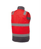 DASSY Bilbao 350100 PES 70 - FLUOROOD/CEMENTGRIJS STANDAARD 4XL-1