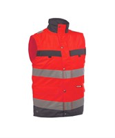 DASSY Bilbao 350100 PES 70 - FLUOROOD/CEMENTGRIJS STANDAARD 4XL