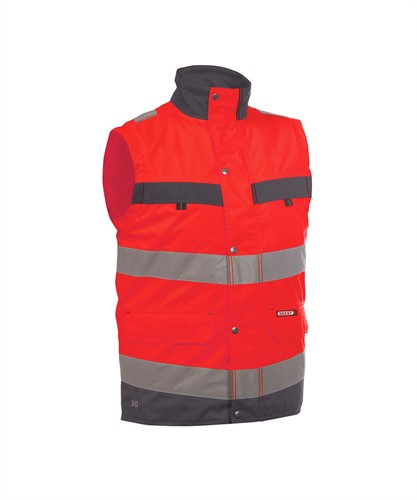 DASSY Bilbao 350100 PES 70 - FLUOROOD/CEMENTGRIJS STANDAARD 4XL
