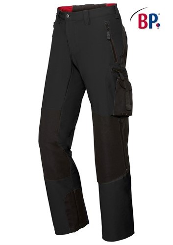 BP 1861-620 BP® Superstretch-werkbroek met kniezakken - nachtblauw/zwart 46n - OUTLET