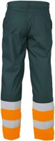 Basic Line Corona Hoge zichtbaarheidswerkbroek (10438) - GROEN/FLUO-ORANJE - 60-1