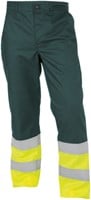 Basic Line Corona Hoge zichtbaarheidswerkbroek (10438) - GROEN/FLUO-GEEL - 60