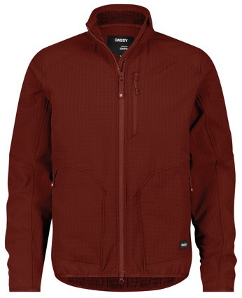 DASSY Sintra Midlayer jacket PESSPA14 - BAKSTEENROOD 0538 - STANDARD 2XL