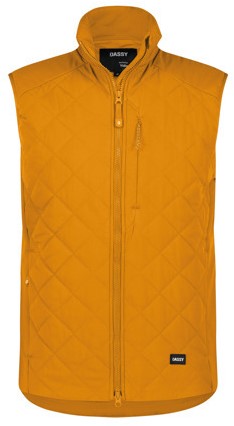 DASSY Yala Geïsoleerde bodywarmer  PES83 - ZONNEBLOEMGEEL 0638 - STANDARD 4XL