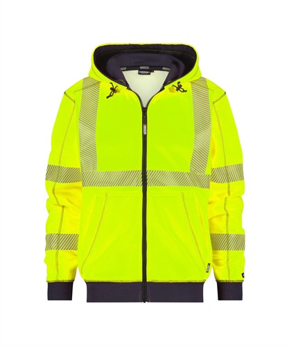 DASSY Evans 300380 PESCO 84 - FLUOGEEL/MARINEBLAUW STANDAARD XS