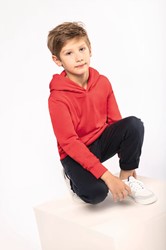 Kariban K4029 Ecologische kindersweater met capuchon