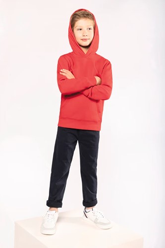 Kariban K4029 Ecologische kindersweater met capuchon-2