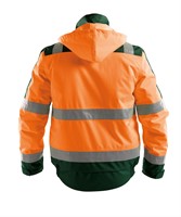 DASSY Lima 500120 PES 70 - FLUO-ORANJE/FLESSENGROEN STANDAARD 4XL-1