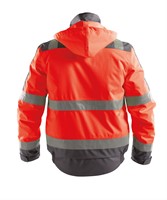 DASSY Lima 500120 PES 70 - FLUOROOD/CEMENTGRIJS STANDAARD 4XL-1