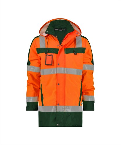 DASSY Limasol 500132 PES 70 - FLUOROOD/CEMENTGRIJS STANDAARD S