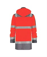 DASSY Limasol 500132 PES 70 - FLUOROOD/CEMENTGRIJS STANDAARD L-1