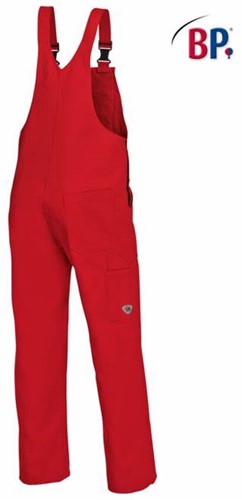 BP 1413-060 BP® Basic katoenen tuinbroek - rood 50 - OUTLET