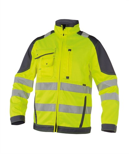 DASSY Orlando 300367 PESCO 74 - FLUOGEEL/CEMENTGRIJS STANDAARD 4XL