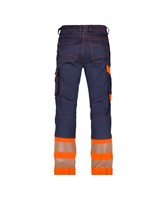 BROEK PRINCETON PESCOSPA76 MINUS PESCOSPA76 MARINEBLAUW/FLUO-ORANJE 58-1