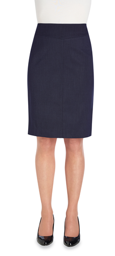 Brook Taverner BT2275 Juliet skirt - Navy Pin Dot 4 UK