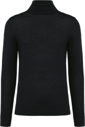 Kariban Premium PK912 Merinotrui rolkraag heren - Black 4XL-OUTLET