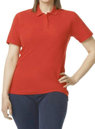 Gildan GI64800L - Damespolo Softstyle Dubbele piqué