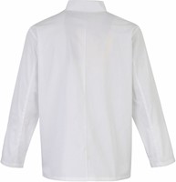 Premier PR665 Long Sleeve Press Stud Chef's Jacket - White XS-2