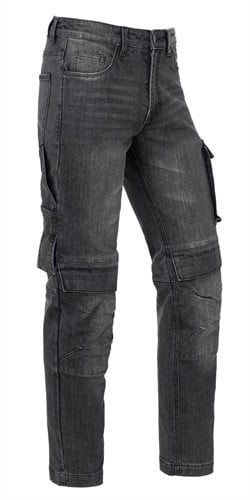 Brams Paris Rick men OCS GRS black stretch denim X35 worker - black/grey - 1L32W28
