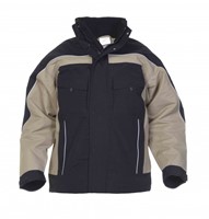 Hydrowear 042500 winterjacket Rimini - Zwart - Khaki - 3XL